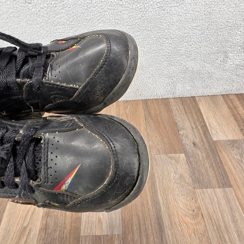 Vintage Sonic The Hedgehog Sega Kids Mid Top Sneakers Shoes 90s Black‎ Retro